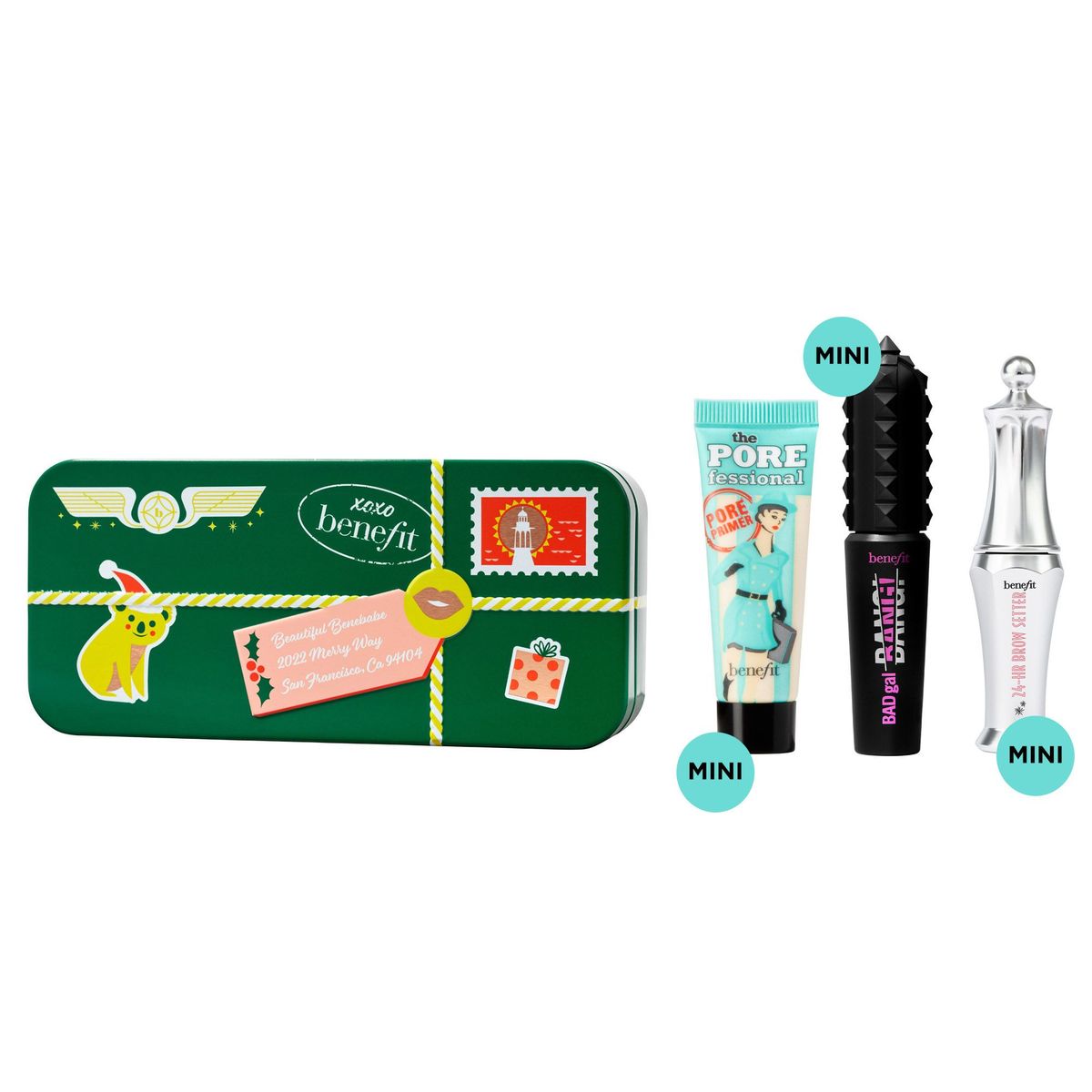 BENEFIT - Set Edición Limitada Merry Mini Mail