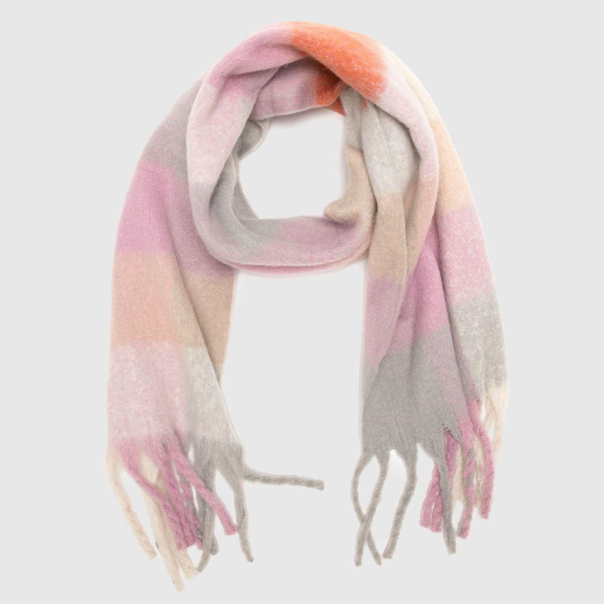 SYBILLA - Bufanda Mujer Cuadros Sybilla