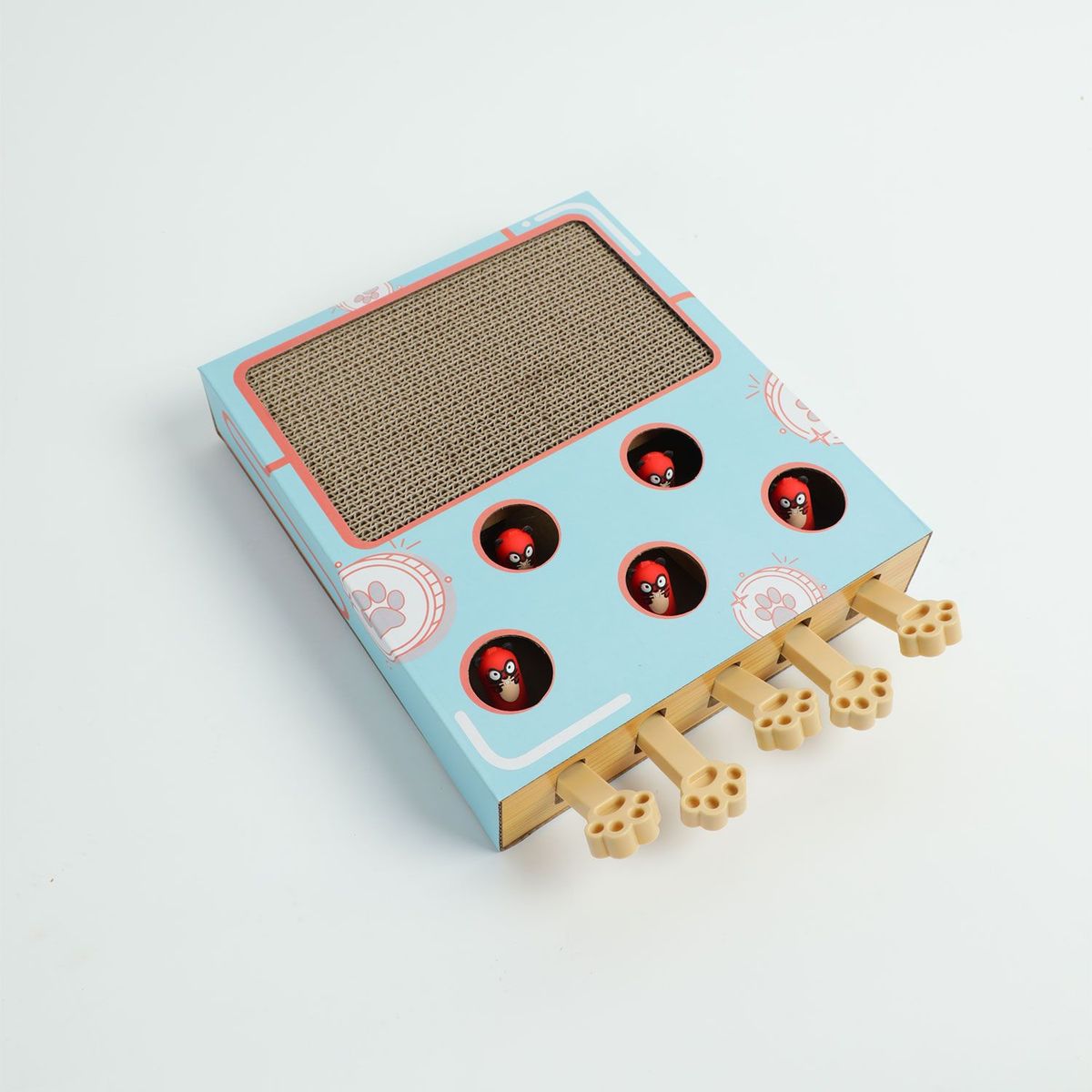 KULCAN - Rascador para Gatos Juego 36x26x6cm Kulcan