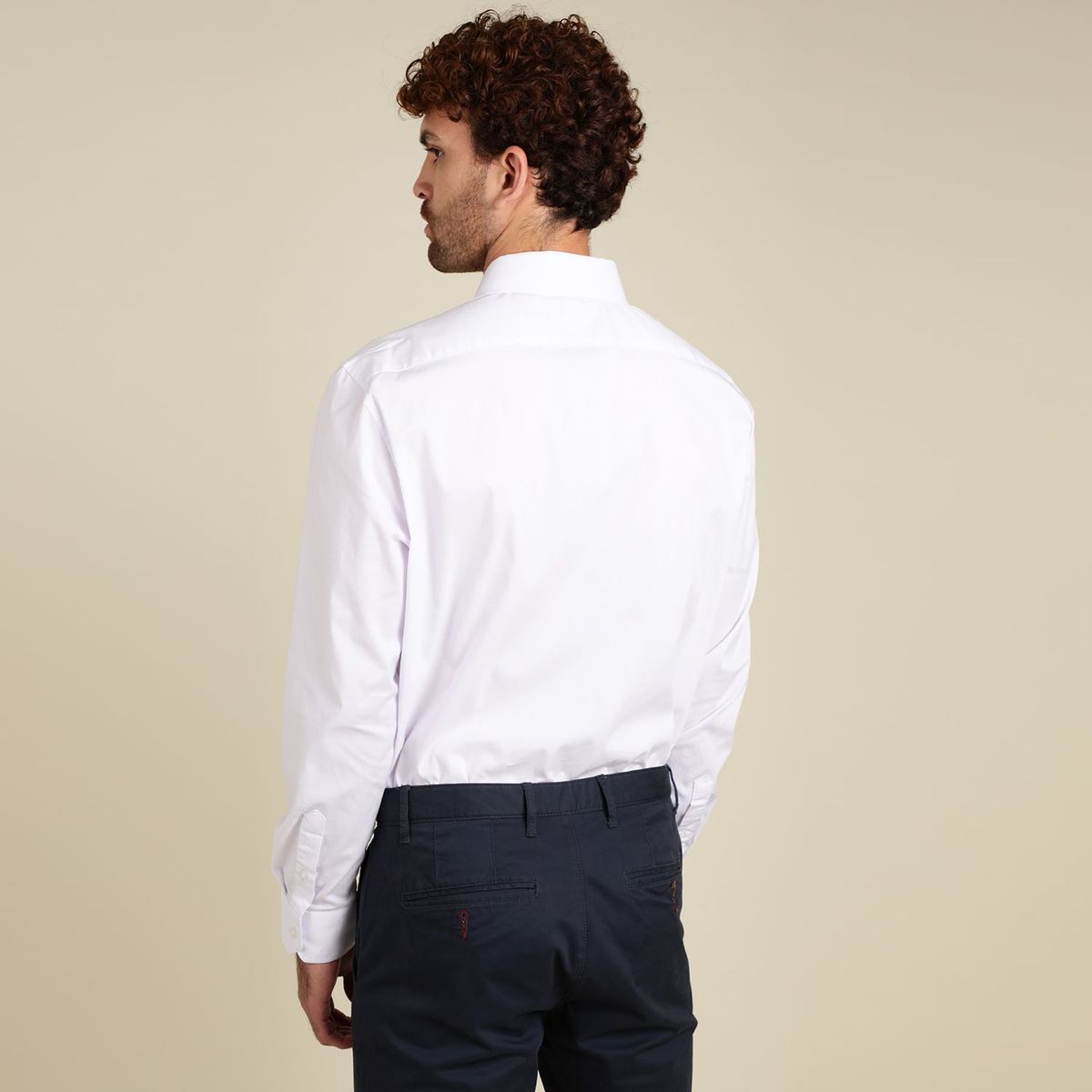 BASEMENT - Camisa Manga Larga Hombre Basement