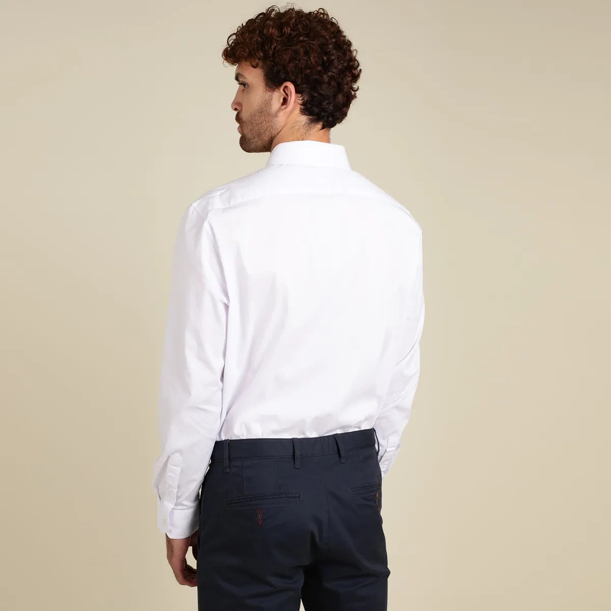 BASEMENT - Camisa Manga Larga Hombre Basement