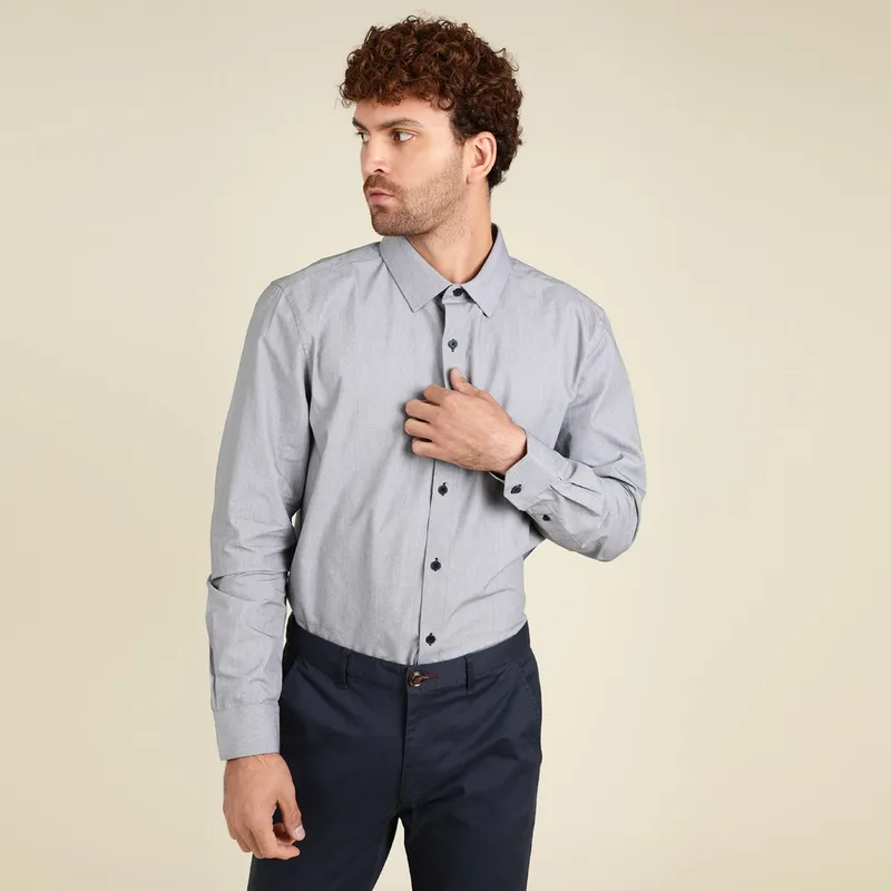 BASEMENT - Camisa De Vestir Hombre Basement