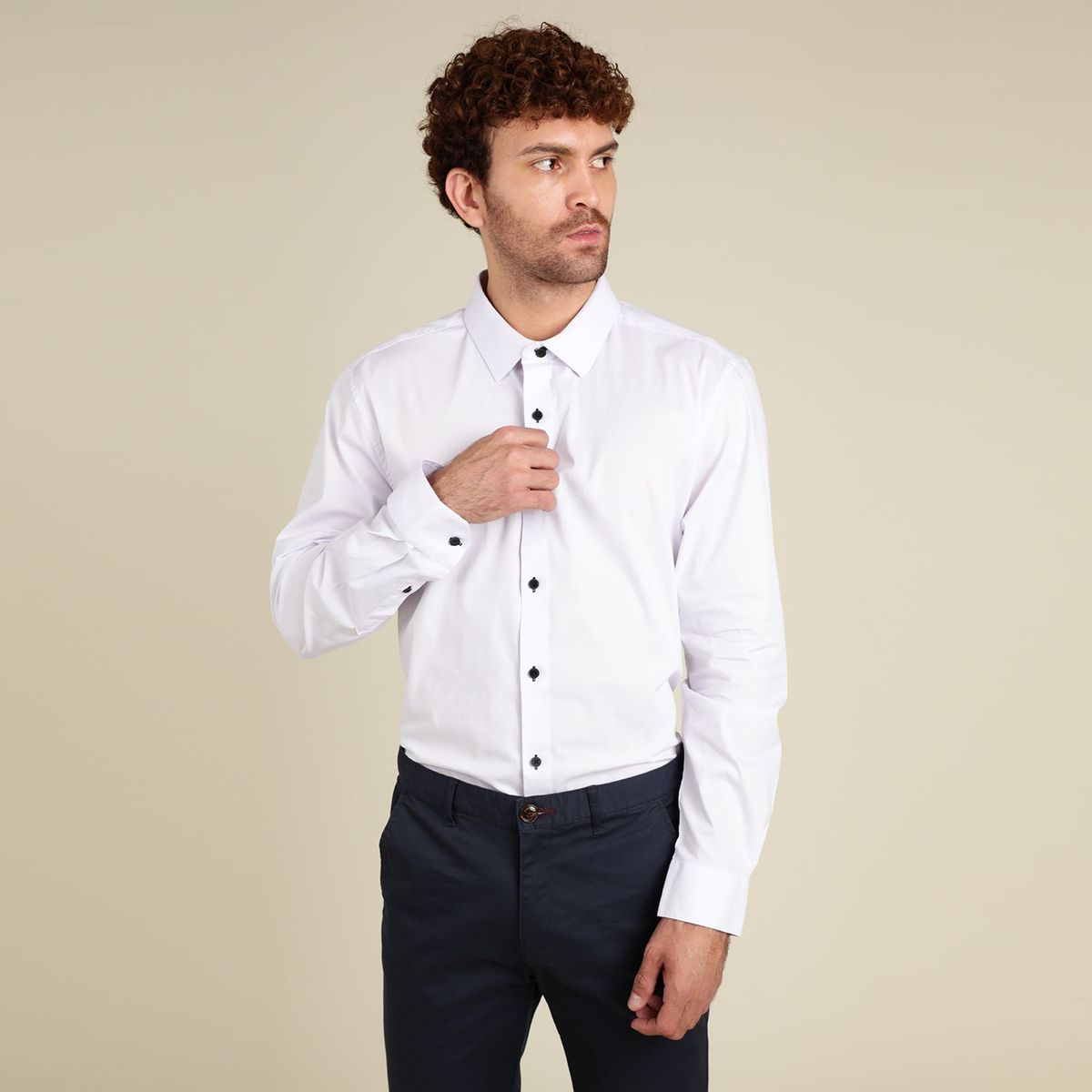 BASEMENT - Camisa De Vestir Hombre Basement BASEMENT