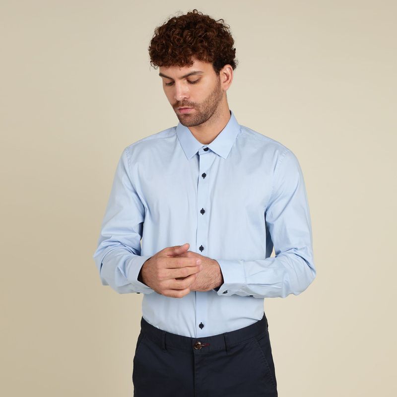 BASEMENT - Camisa De Vestir Hombre Basement