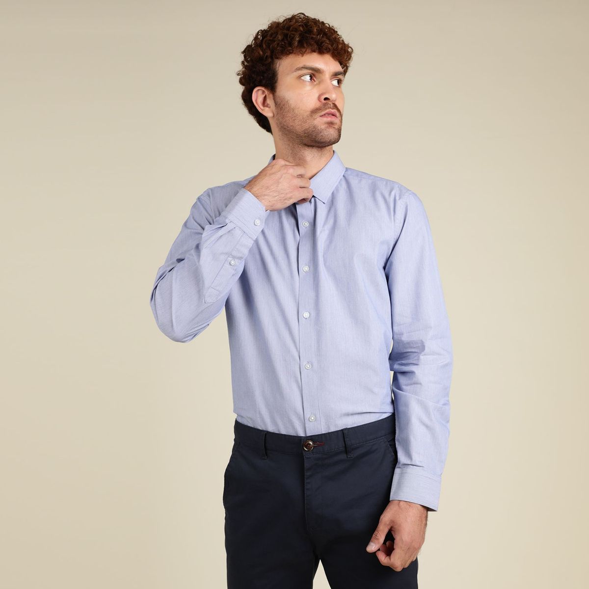 BASEMENT - Camisa De Vestir Hombre Basement BASEMENT 