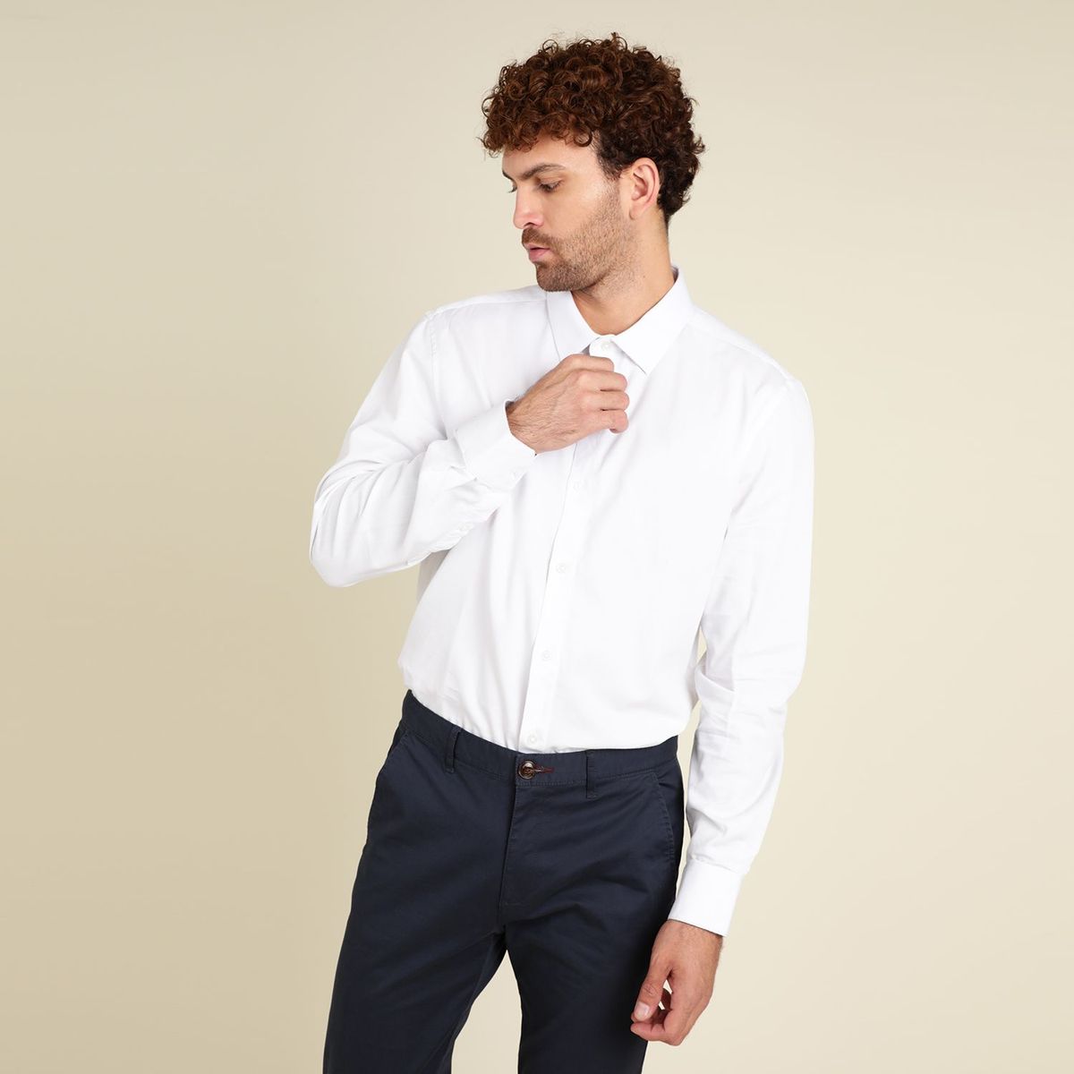 BASEMENT - Camisa Algodón Hombre Basement 