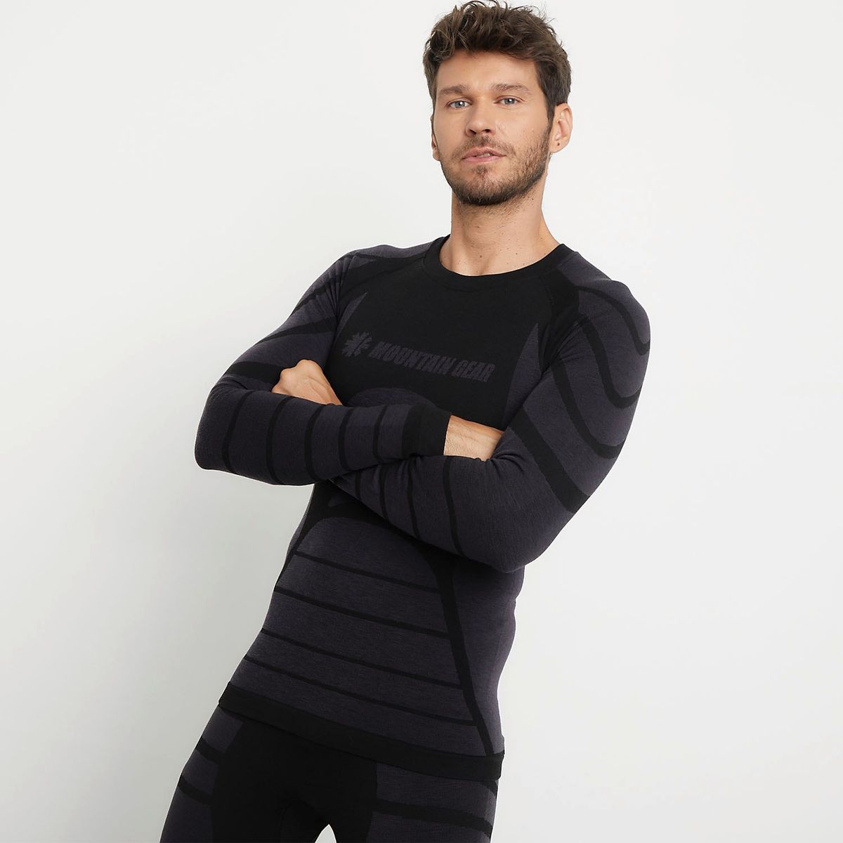 MOUNTAIN GEAR - Polo Deportivo Mountain Gear Hombre Primera Capa