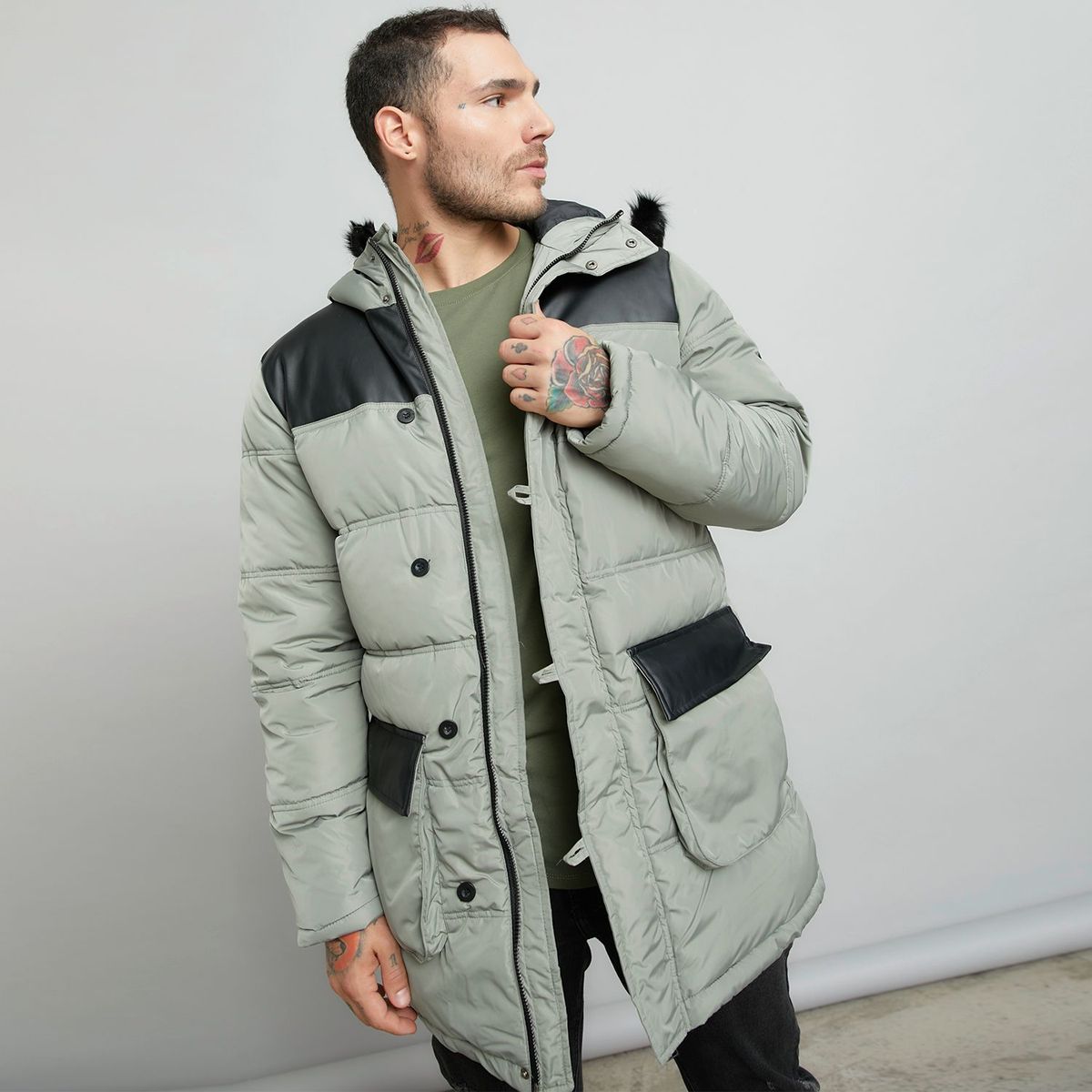 MOSSIMO - Casaca Impermeable Hombre Mossimo