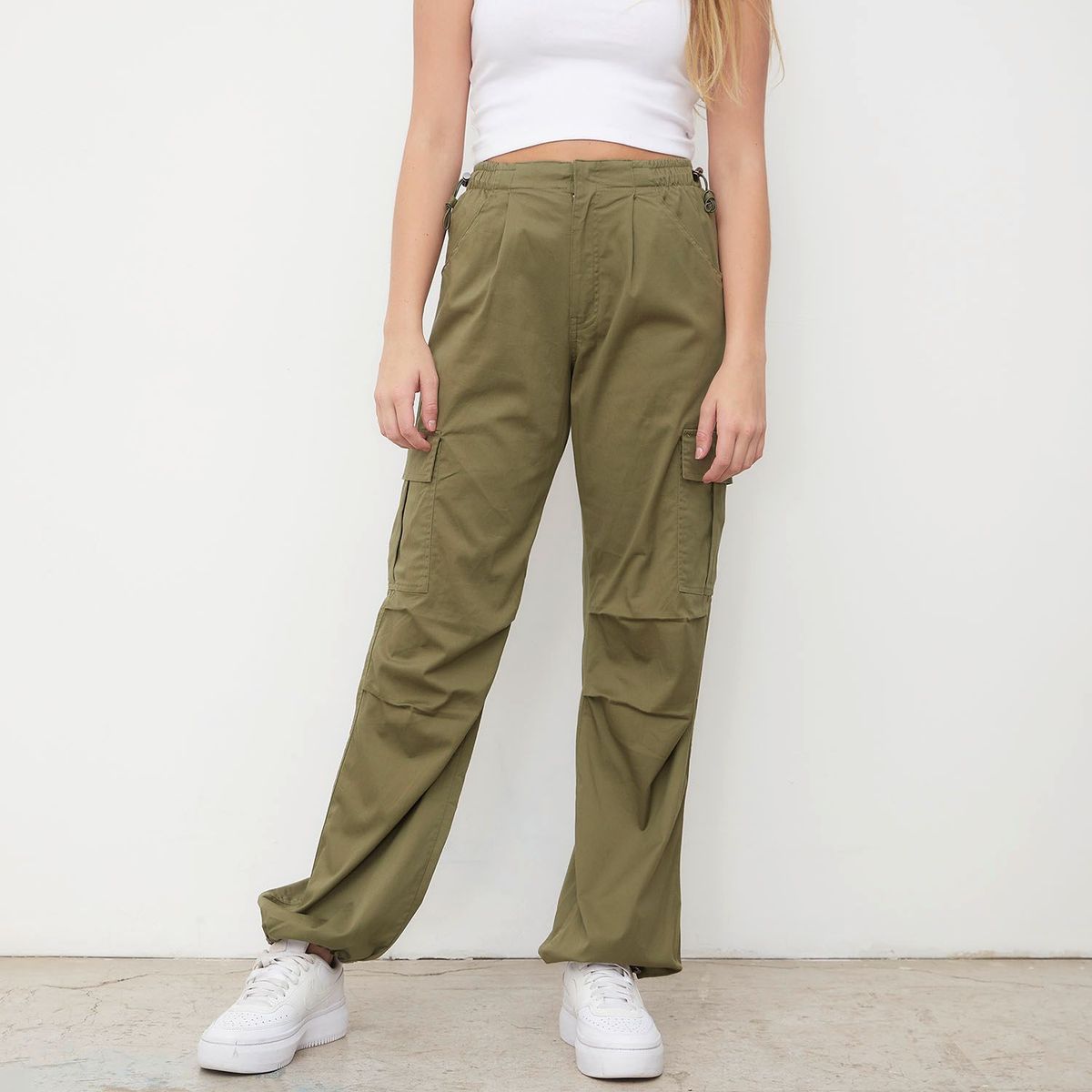 SYBILLA - Pantalón Cargo Mujer Sybilla