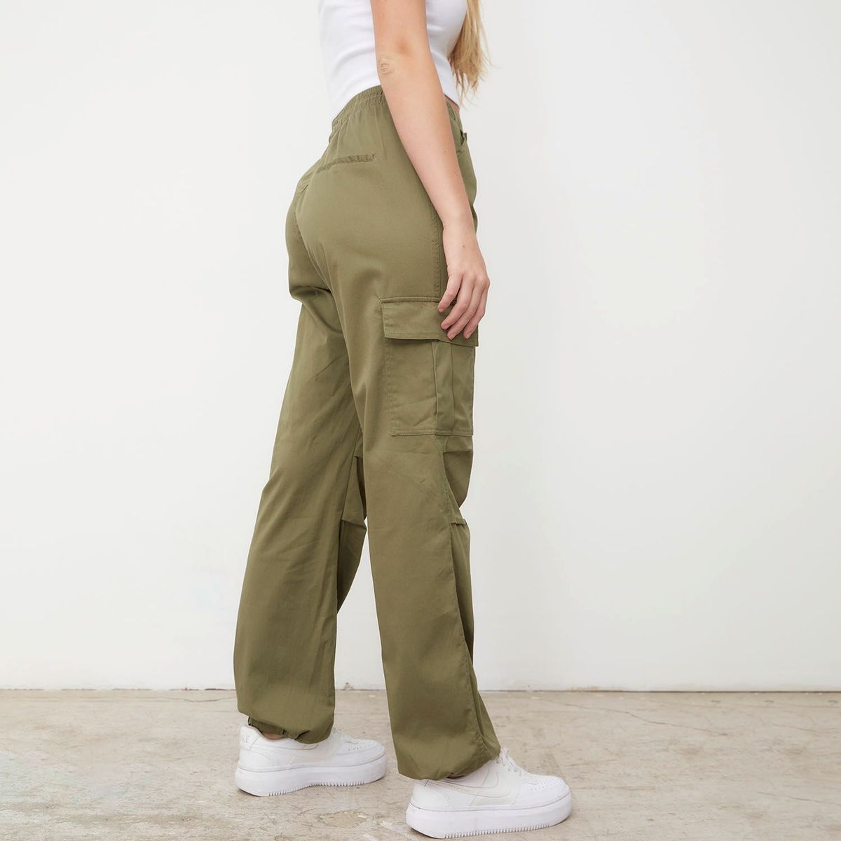 SYBILLA - Pantalón Cargo Mujer Sybilla