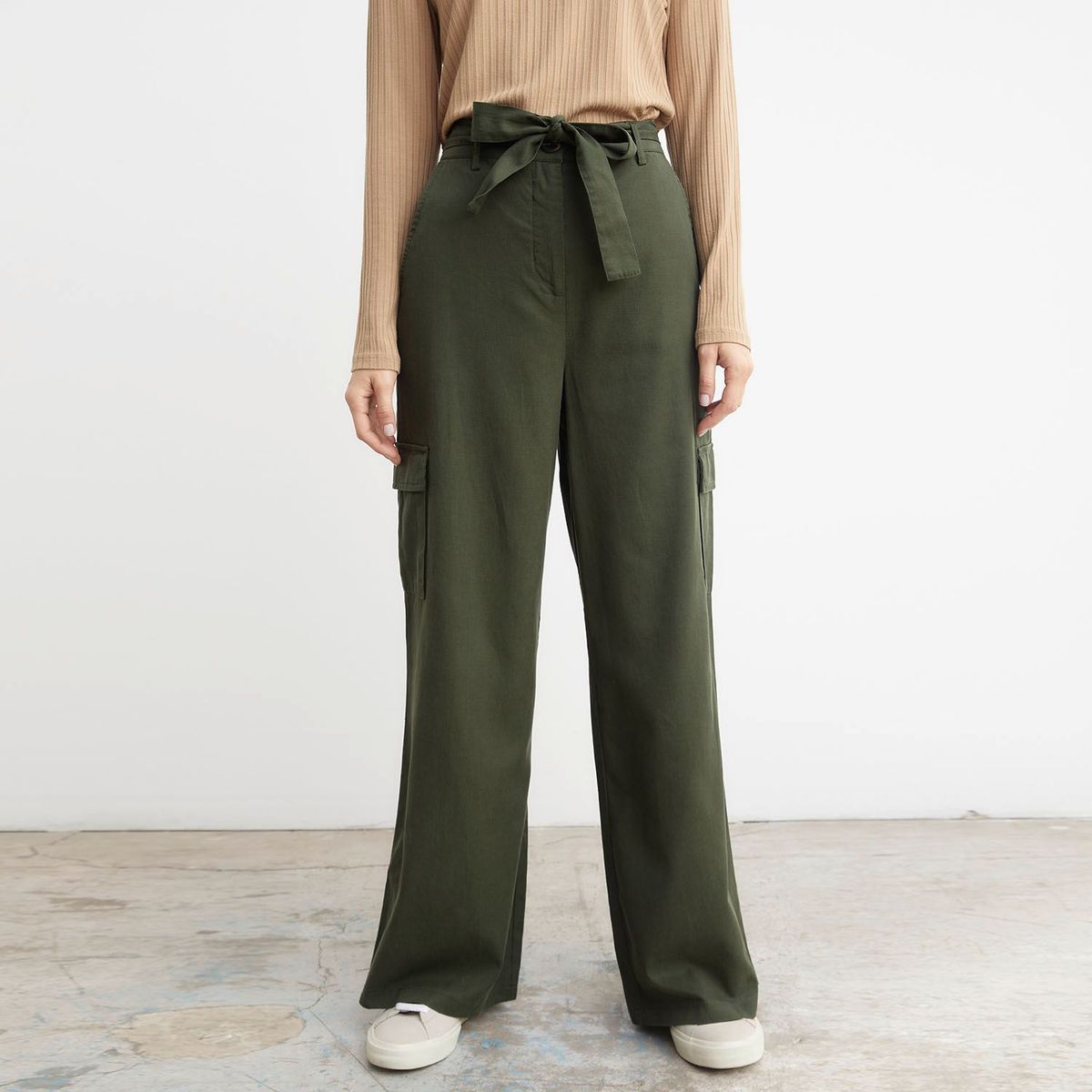 BASEMENT - Pantalón Cargo Mujer Basement