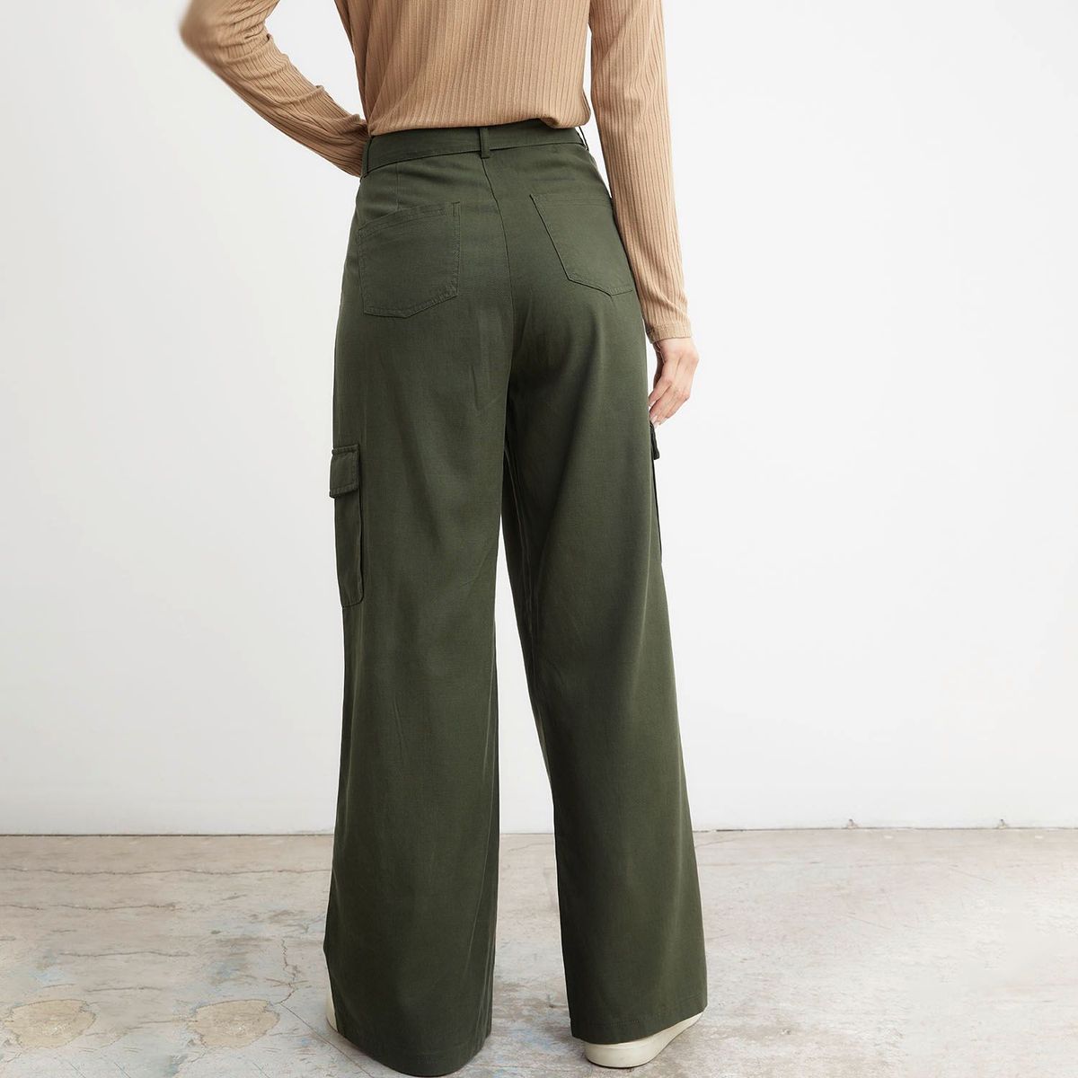 BASEMENT - Pantalón Cargo Mujer Basement