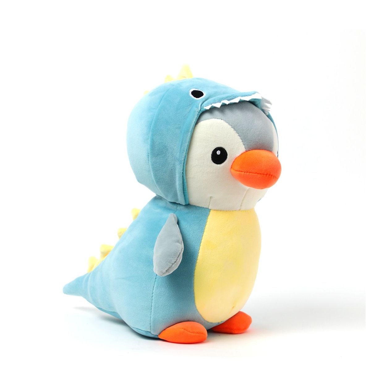 KISSES - Peluche Pingüino Disfraz Tiburon 35cm Kisses