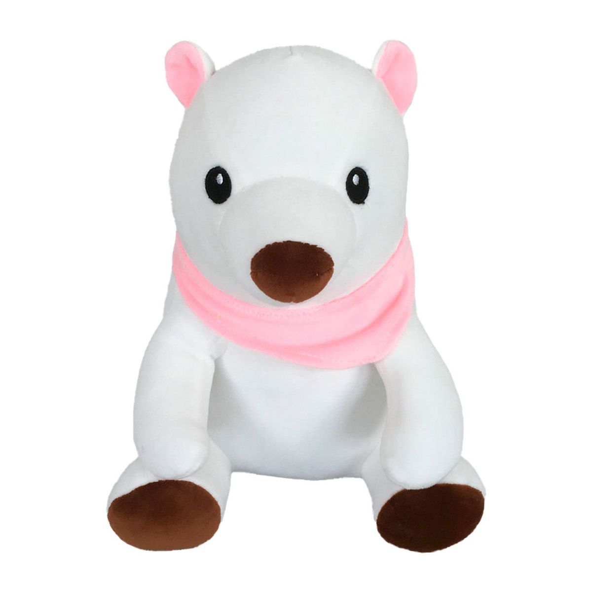 KISSES - Peluche Oso Polar Bufanda 35 Cm Kisses