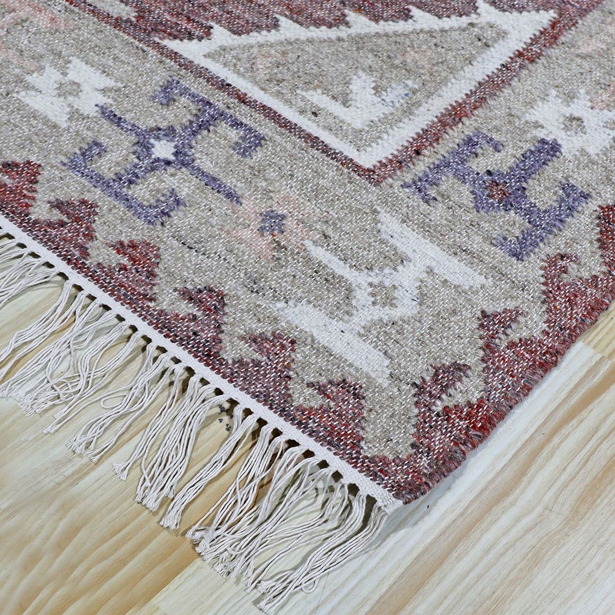 BASEMENT HOME - Alfombra de Lana Bolton Rust