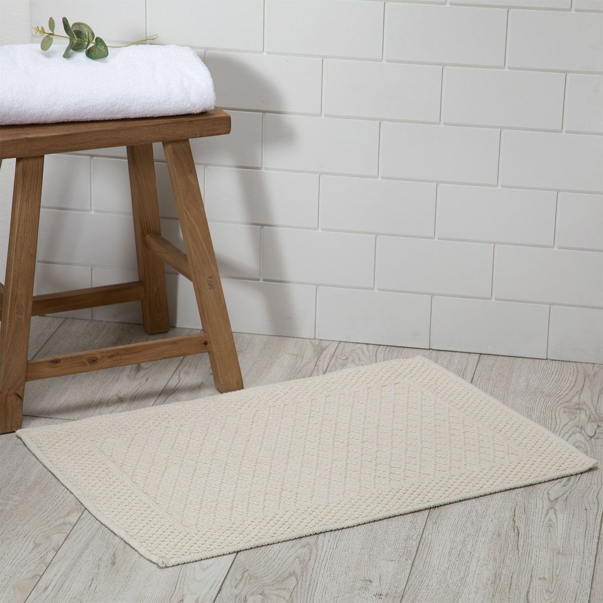 BASEMENT HOME - Piso de Baño Kilim Big 100% Algodón