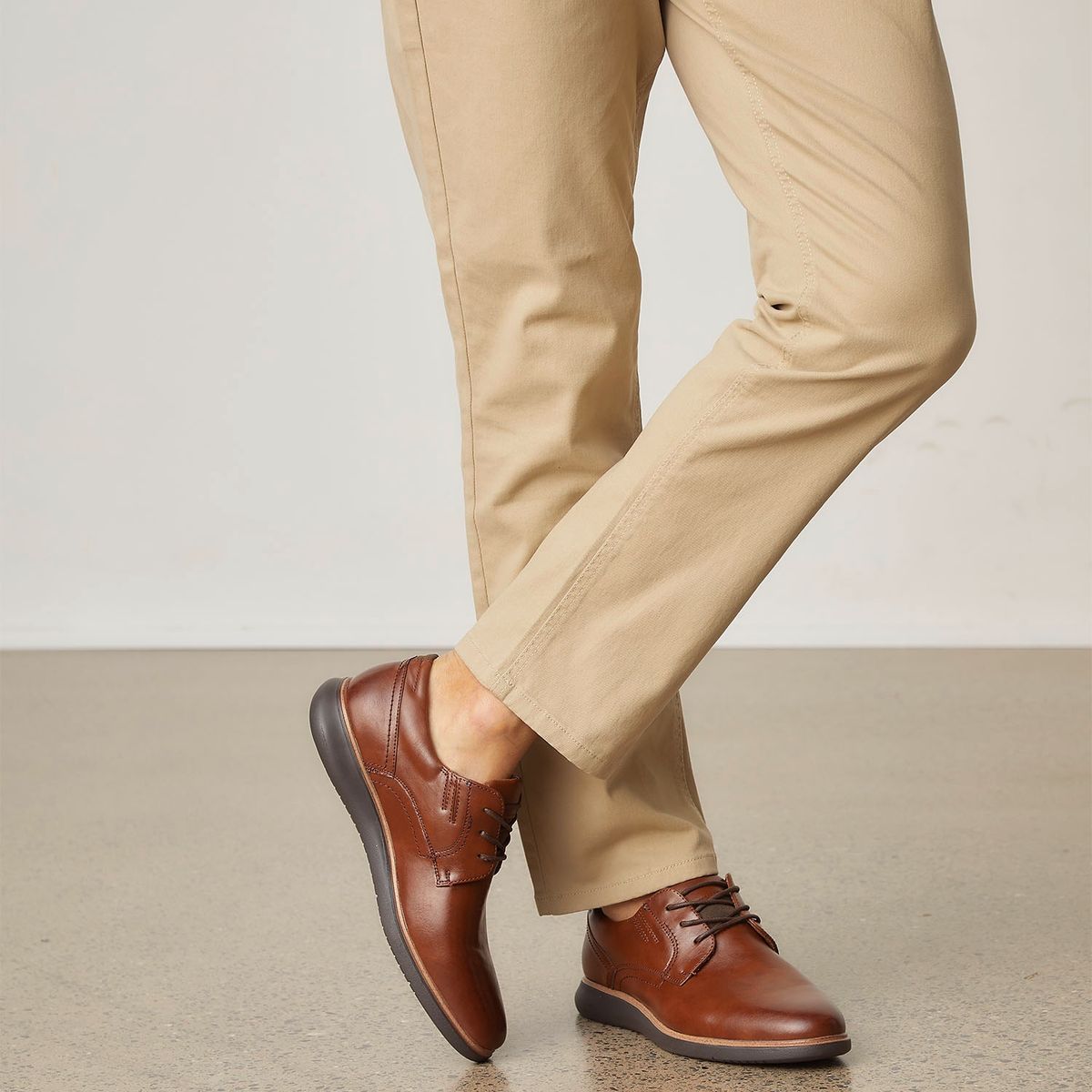 BASEMENT - Zapatos Formales Hombre Basement Bartic Marrón