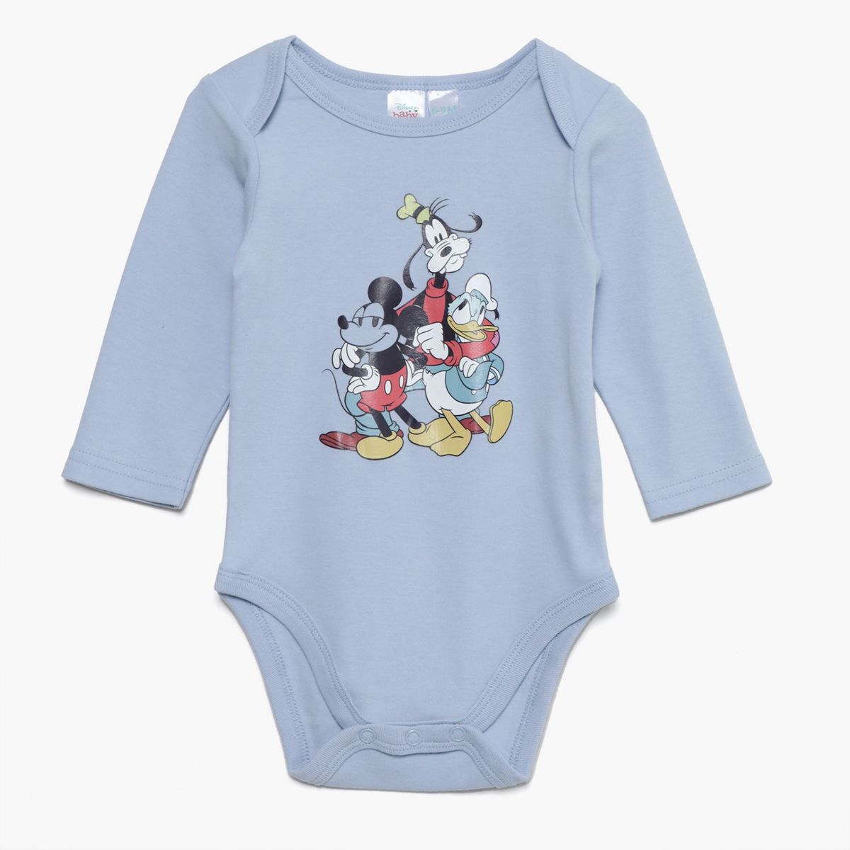 STD CHARACTERS - Conjunto Bebé niño 3 Piezas Algodón Mickey Disney