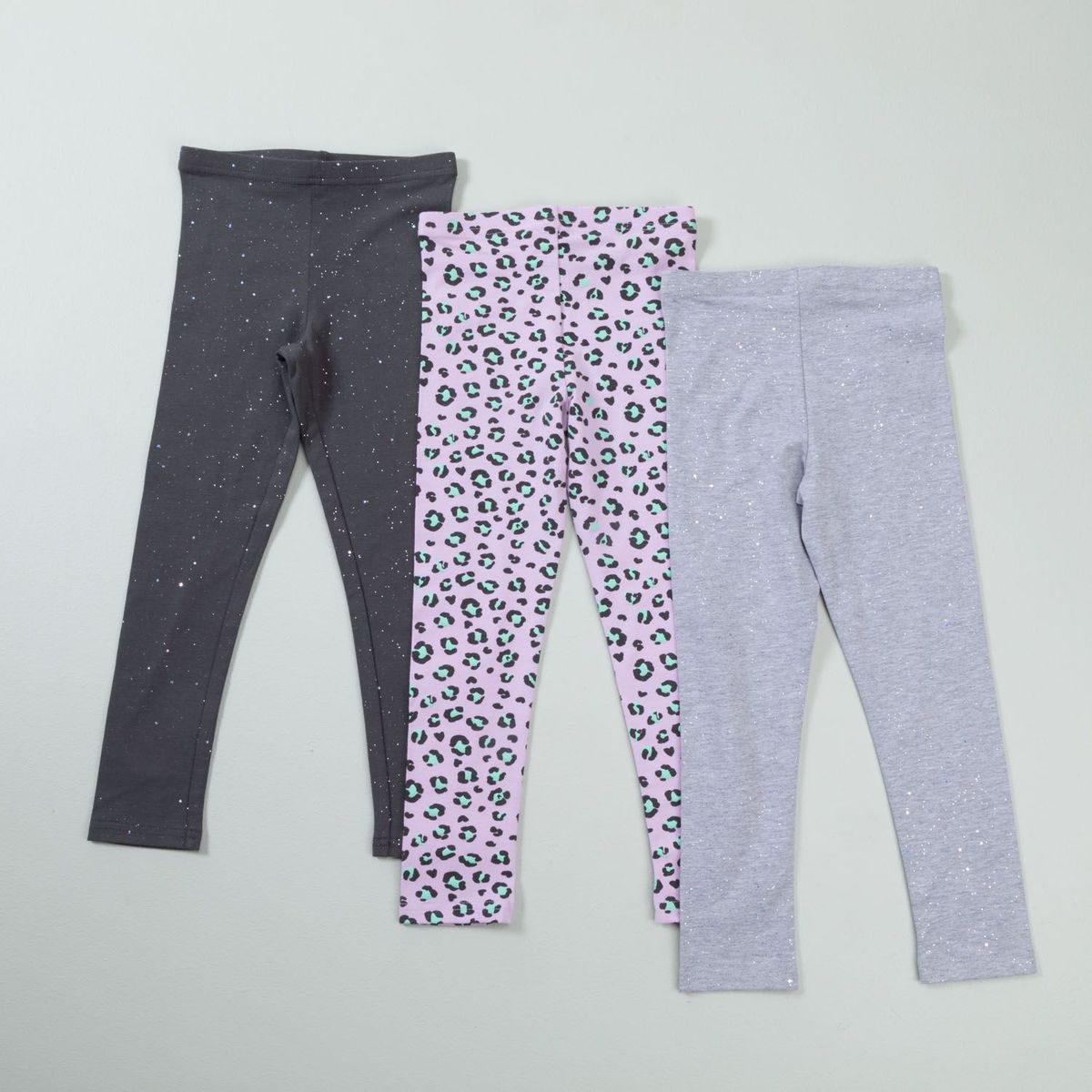 YAMP - Legging Niña Pack x3 Algodón Talla 2-8 Yamp