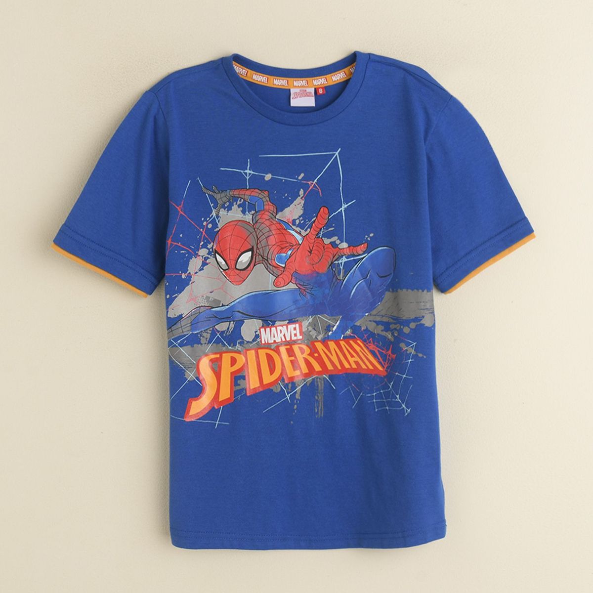 SPIDERMAN - Polo Niño Manga Corta Algodón Spiderman