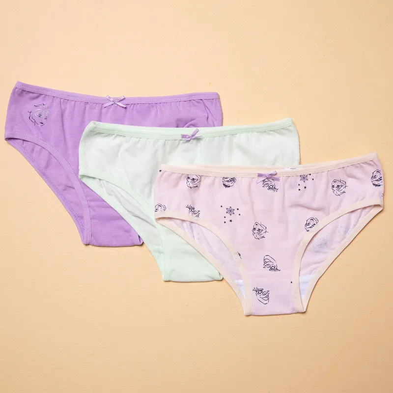 Calzones Niña Pack X3 Algodón Frozen FROZEN