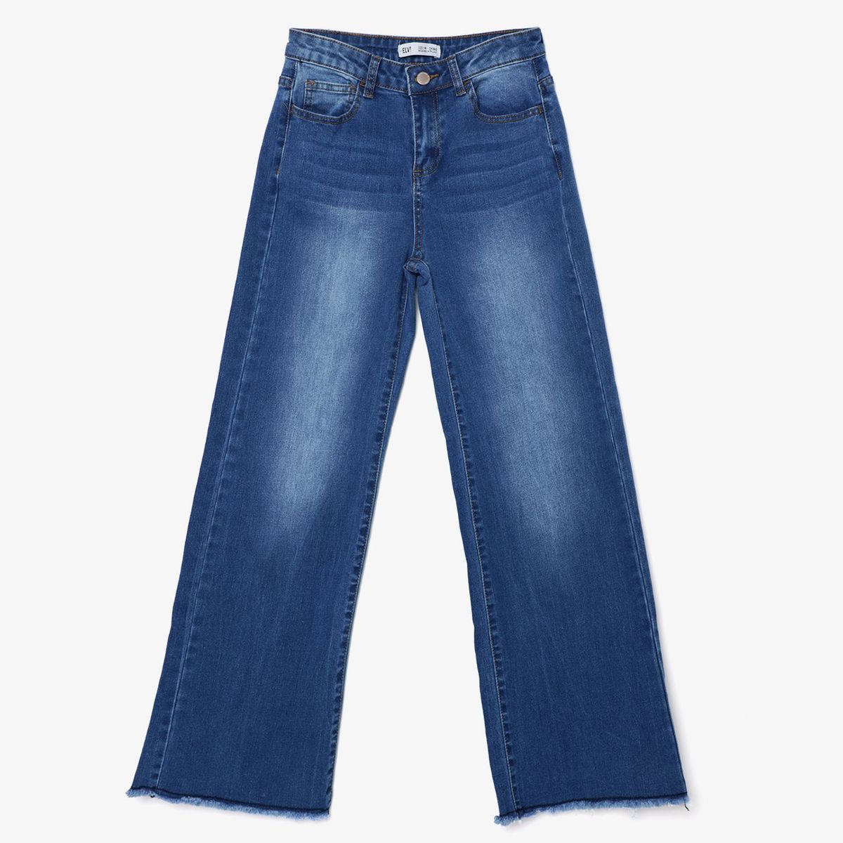 ELEVEN - Jean Culotte Niña Algodón Tiro Medio Eleven