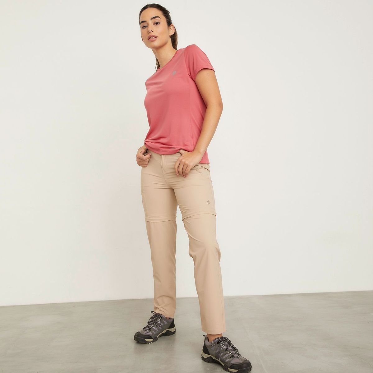 MOUNTAIN GEAR - Pantalón Trekking Mujer 2 En 1 Mountain Gear