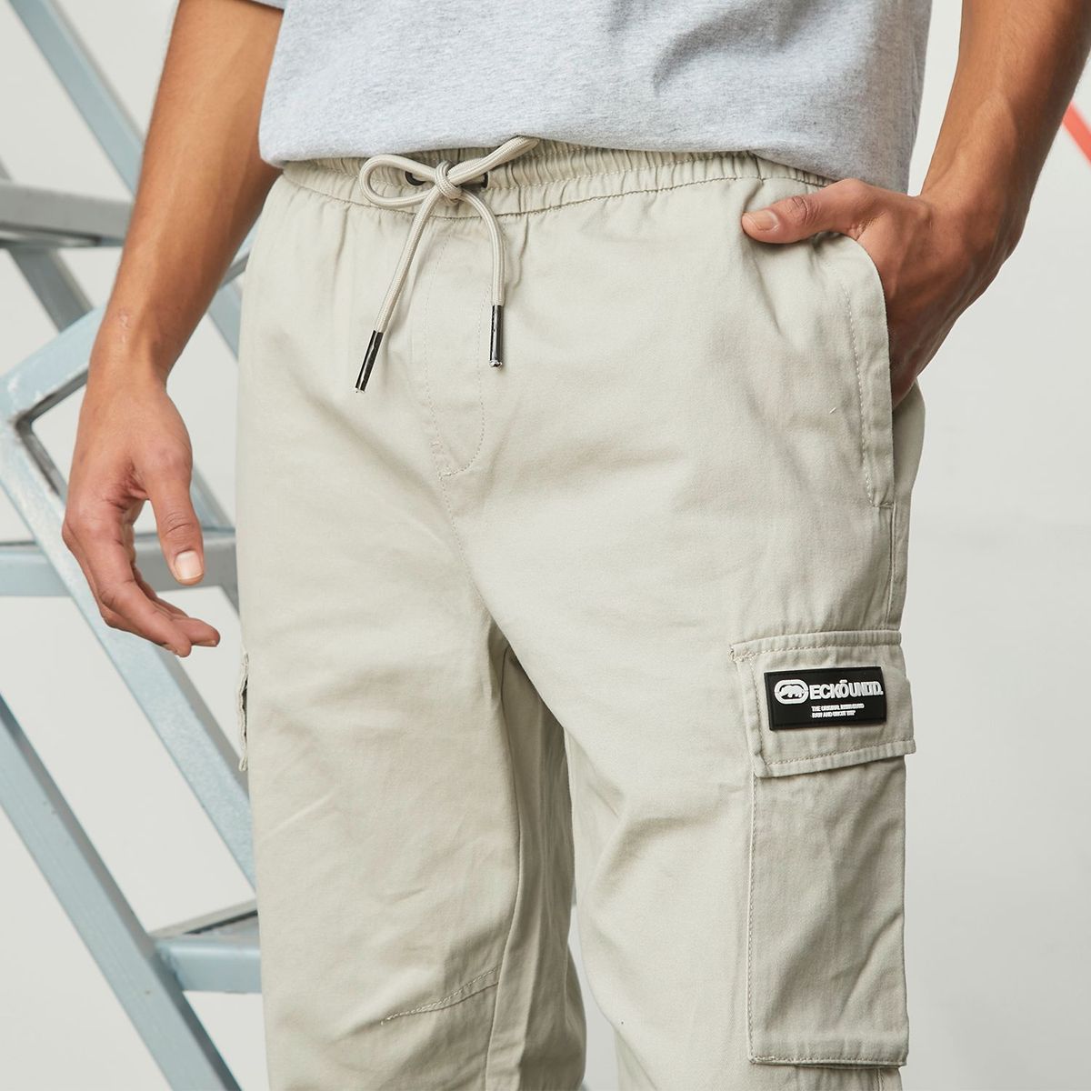 ECKO - Pantalón Jogger Cargo Hombre Ecko