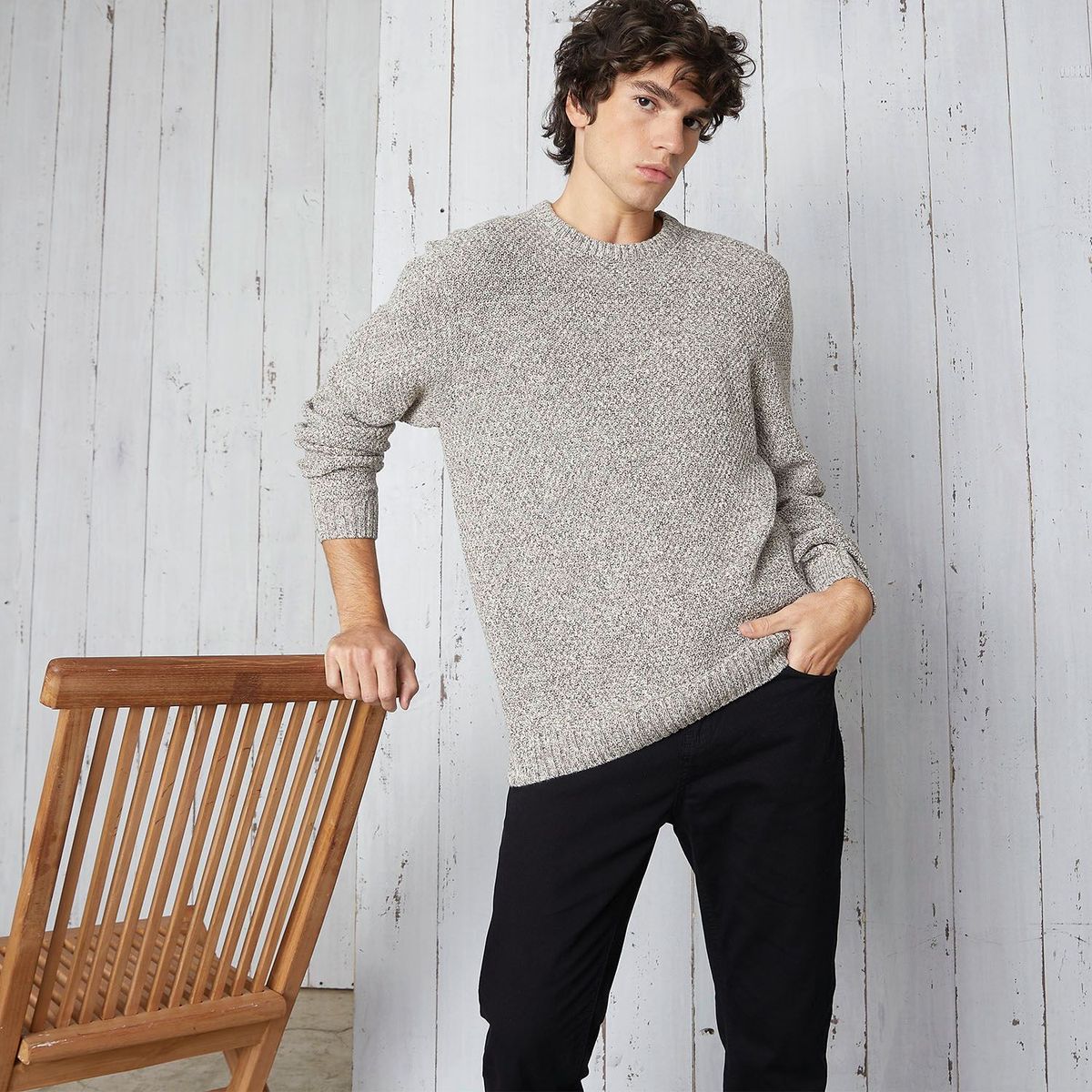 BEARCLIFF - Chompa Casual Hombre Bearcliff
