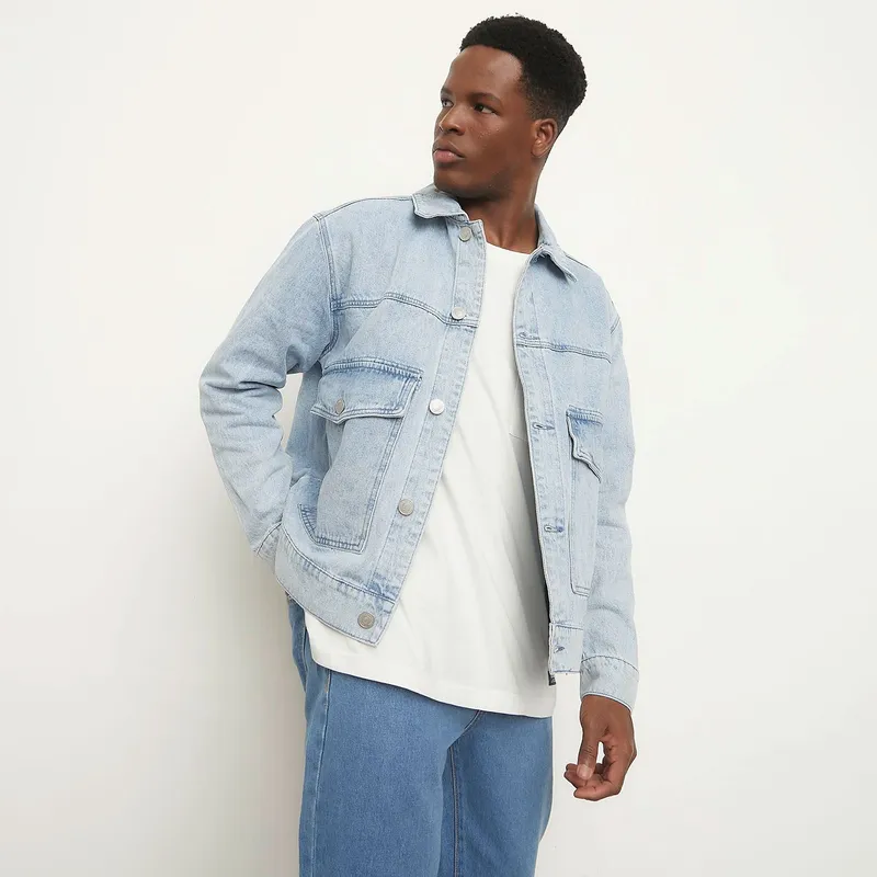 BEARCLIFF - Casaca Jean Hombre Bearcliff