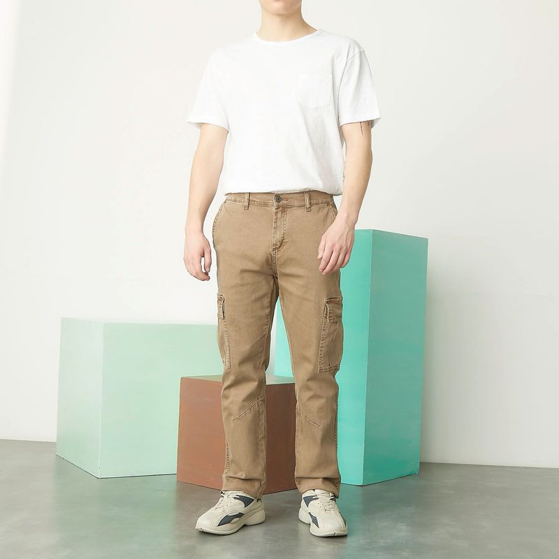 BEARCLIFF - Pantalón Casual Hombre Bearcliff