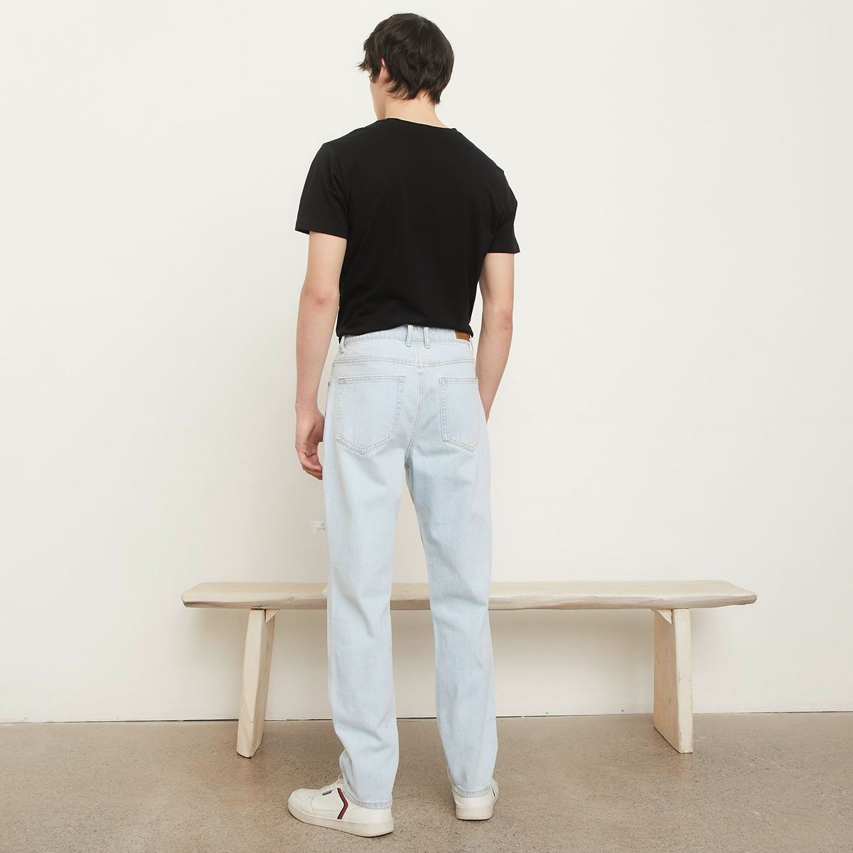 BEARCLIFF - Jean Wide Leg Hombre Bearcliff