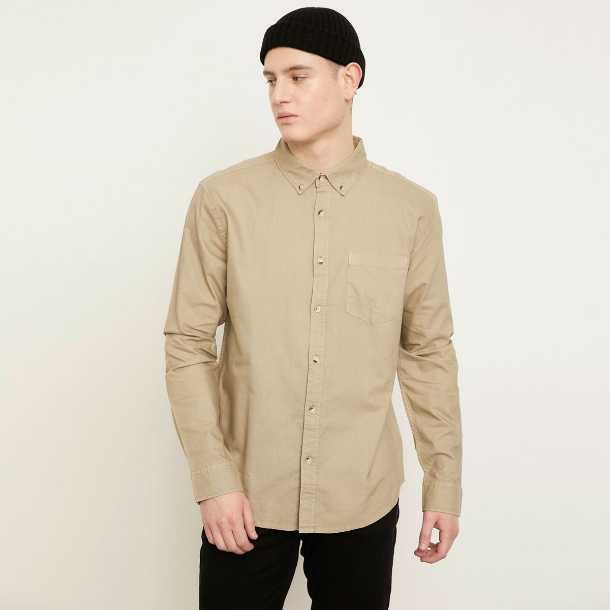 BEARCLIFF - Camisa Manga Larga Hombre Bearcliff