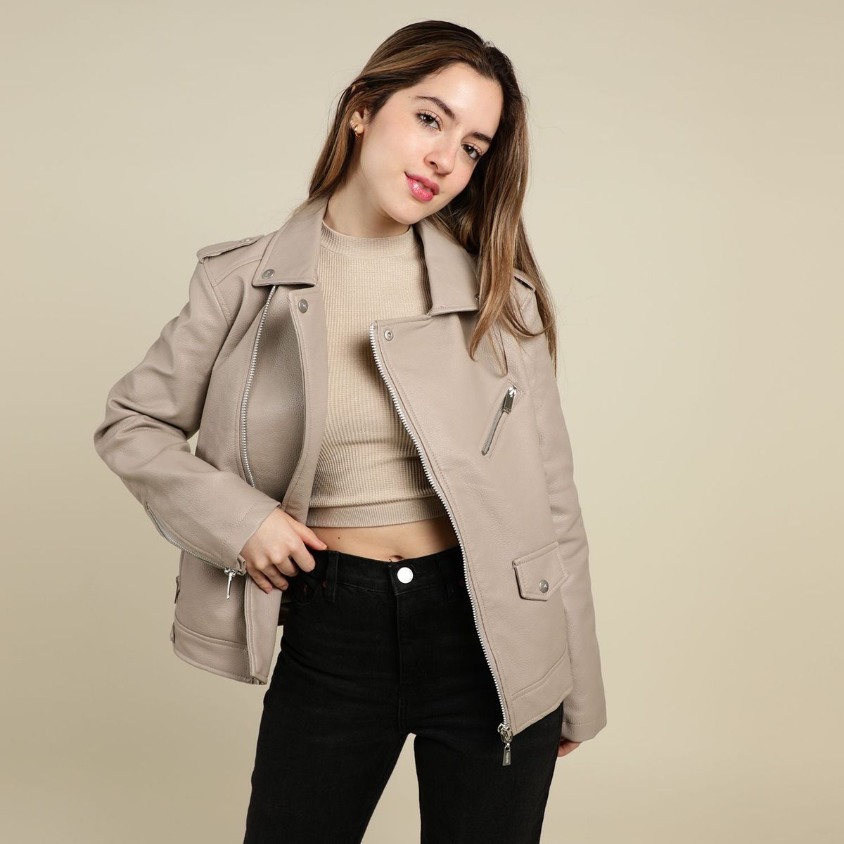 SYBILLA - Casaca Casual Mujer Sybilla