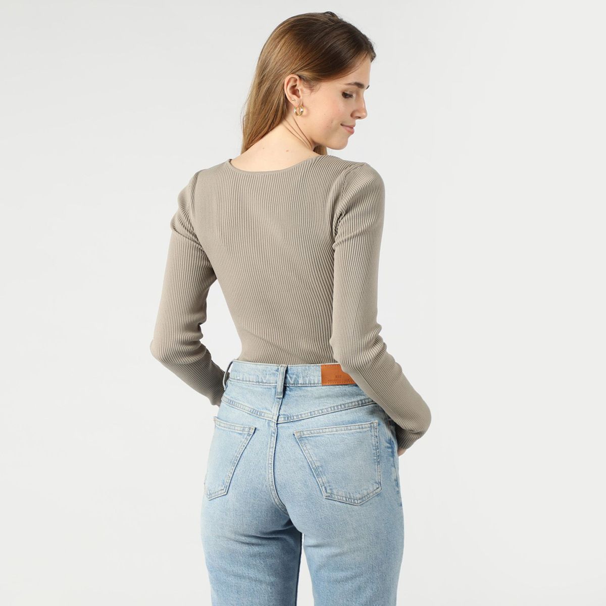 SYBILLA - Body Manga larga Mujer Sybilla