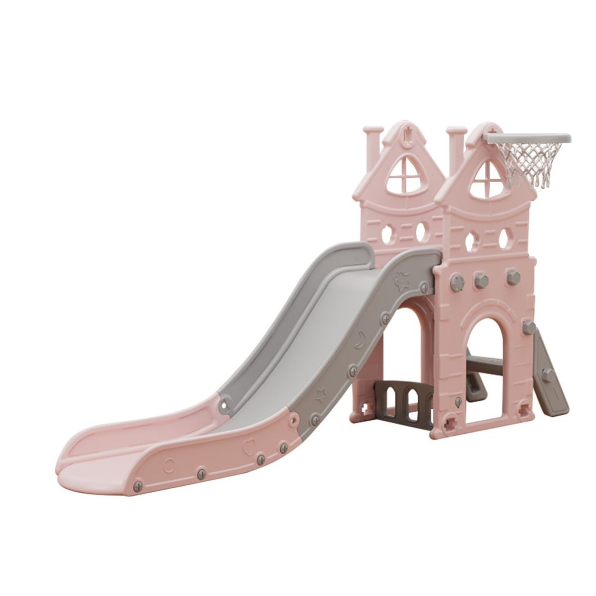 SCOOP - Tobogán Resbalón Con Aro De Básquet Castillo Scoop