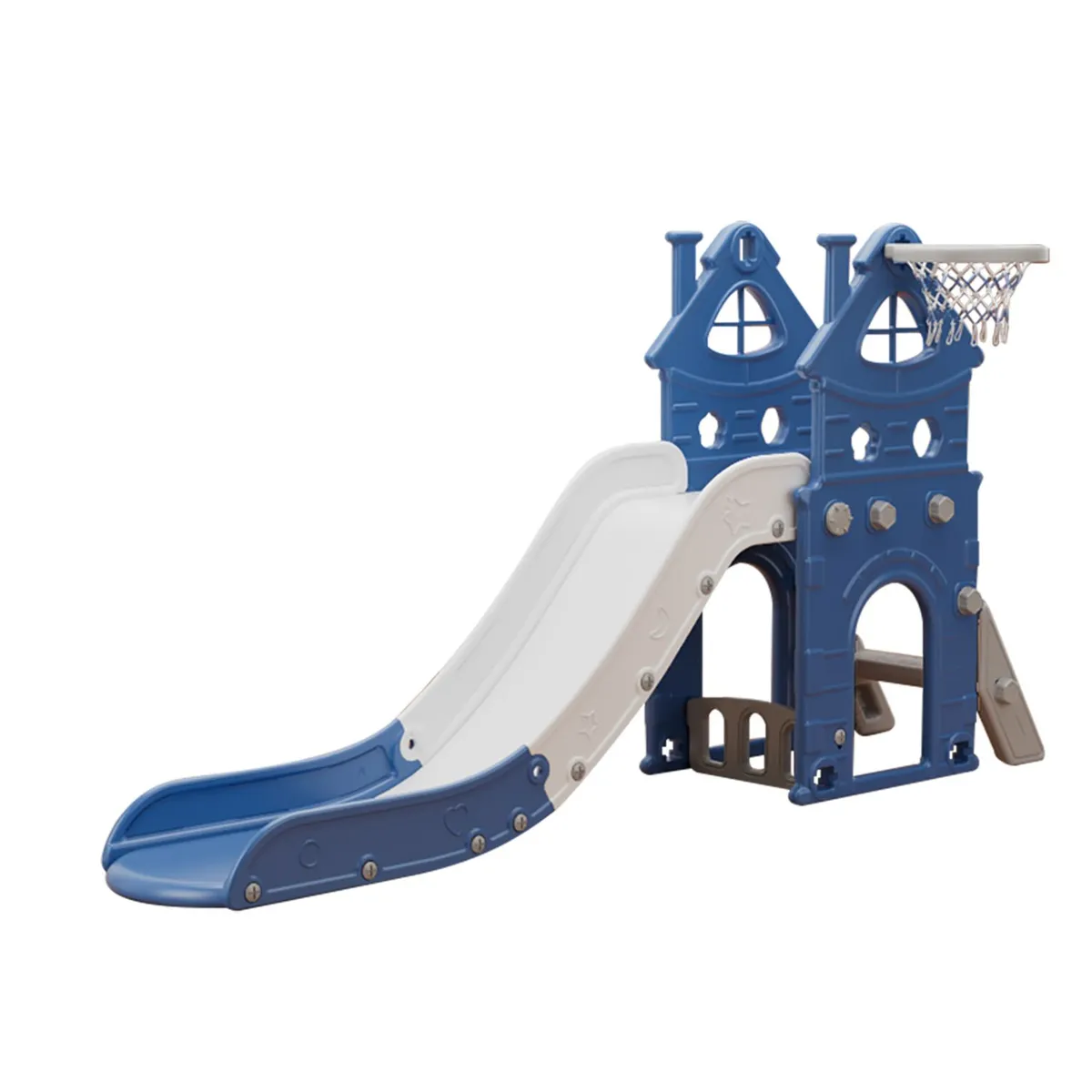 SCOOP - Tobogán Resbalón Con Aro De Básquet Castillo Scoop