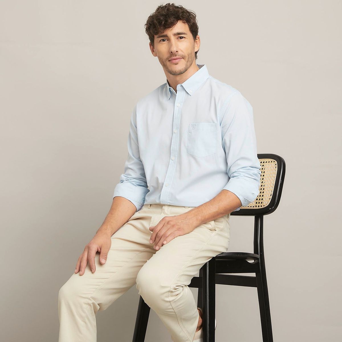 CHRISTIAN LACROIX - Camisa 100% Algodón Hombre Christian Lacroix