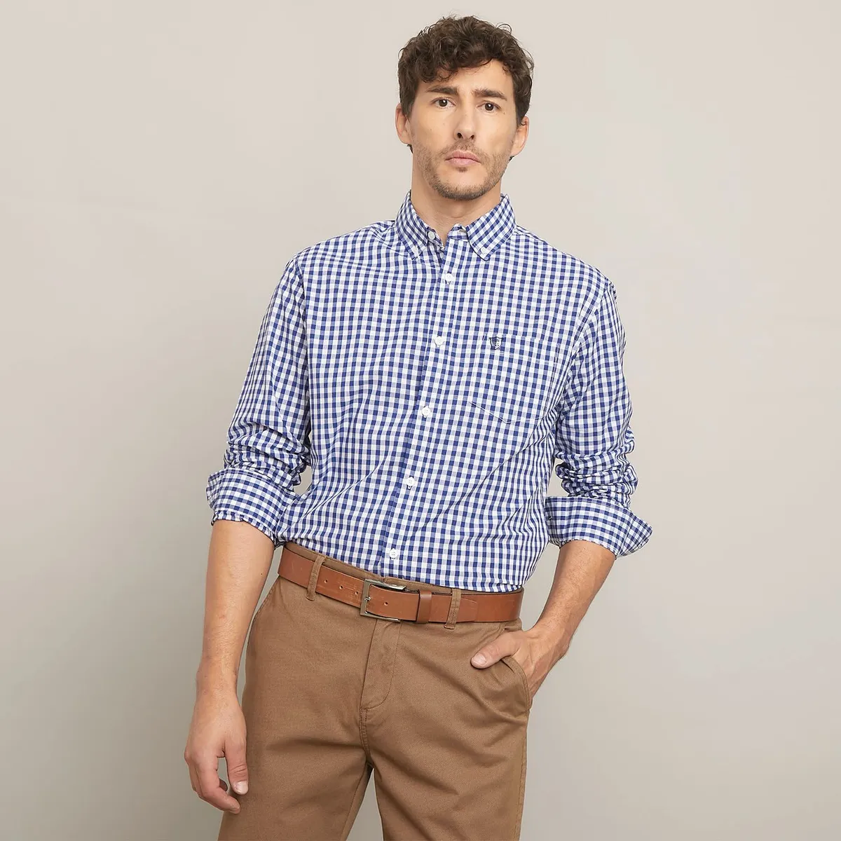 CHRISTIAN LACROIX - Camisa 100% Algodón Hombre Christian Lacroix