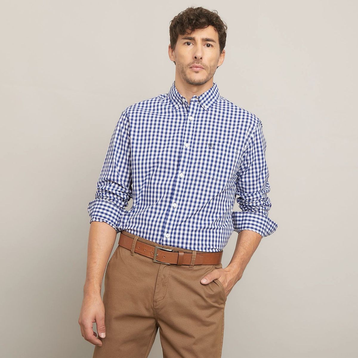 CHRISTIAN LACROIX - Camisa 100% Algodón Hombre Christian Lacroix