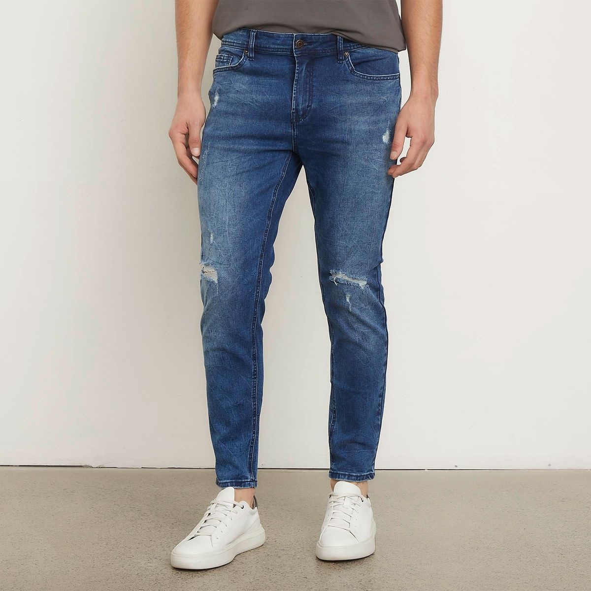 BASEMENT - Jean Algodón Hombre Basement
