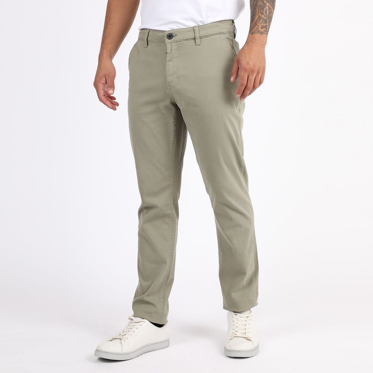 BASEMENT - Pantalón Algodón Hombre Basement