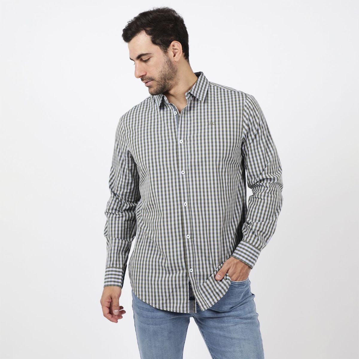 UNIVERSITY CLUB - Camisa 100% Algodón Hombre University Club