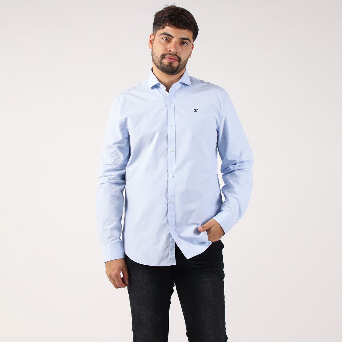 WOLF&HANK - Camisa 100% Algodón Hombre Wolf&hank