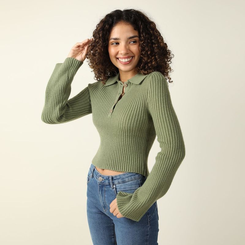 SYBILLA - Chompa Casual Mujer Sybilla