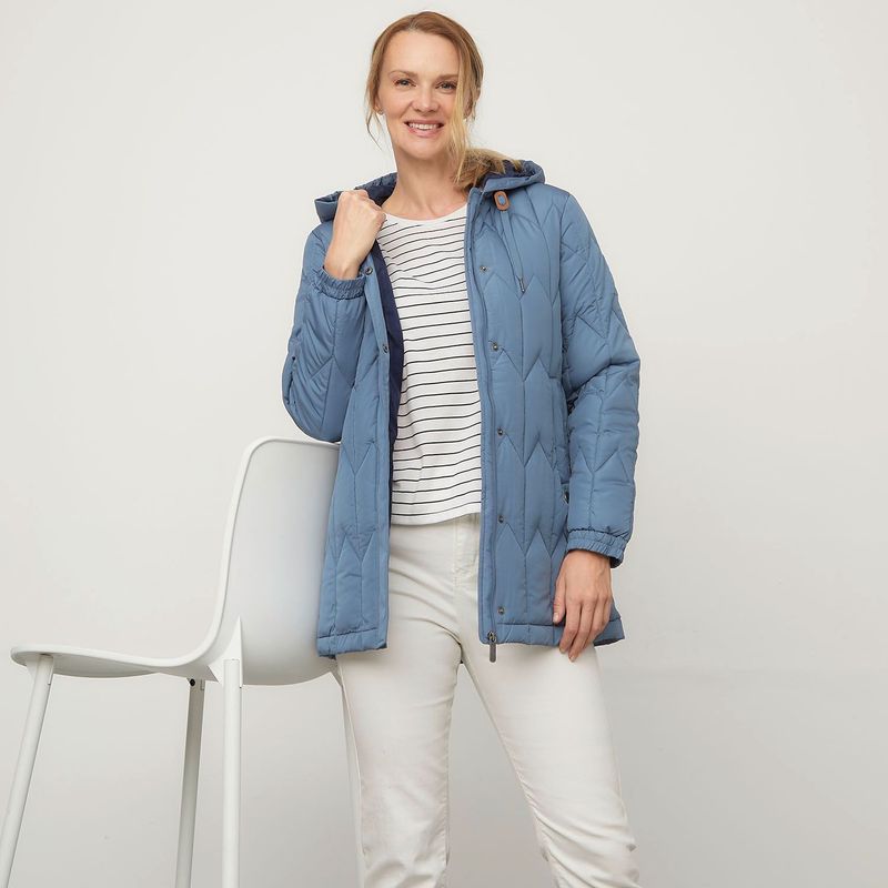 NEWPORT - Casaca Larga Mujer Newport