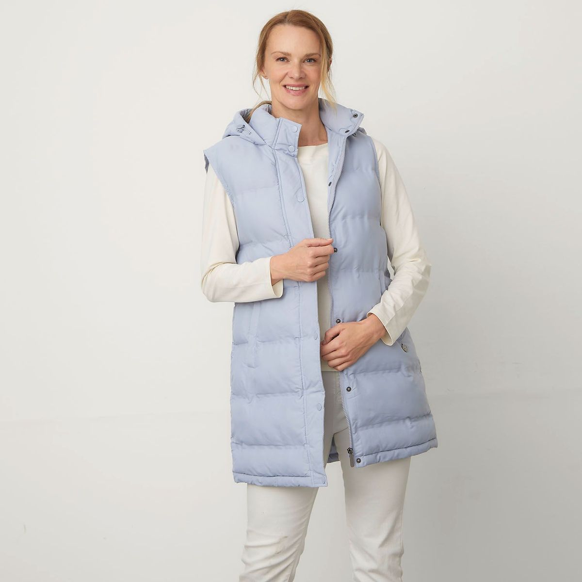 NEWPORT - Chaleco Largo Mujer Newport