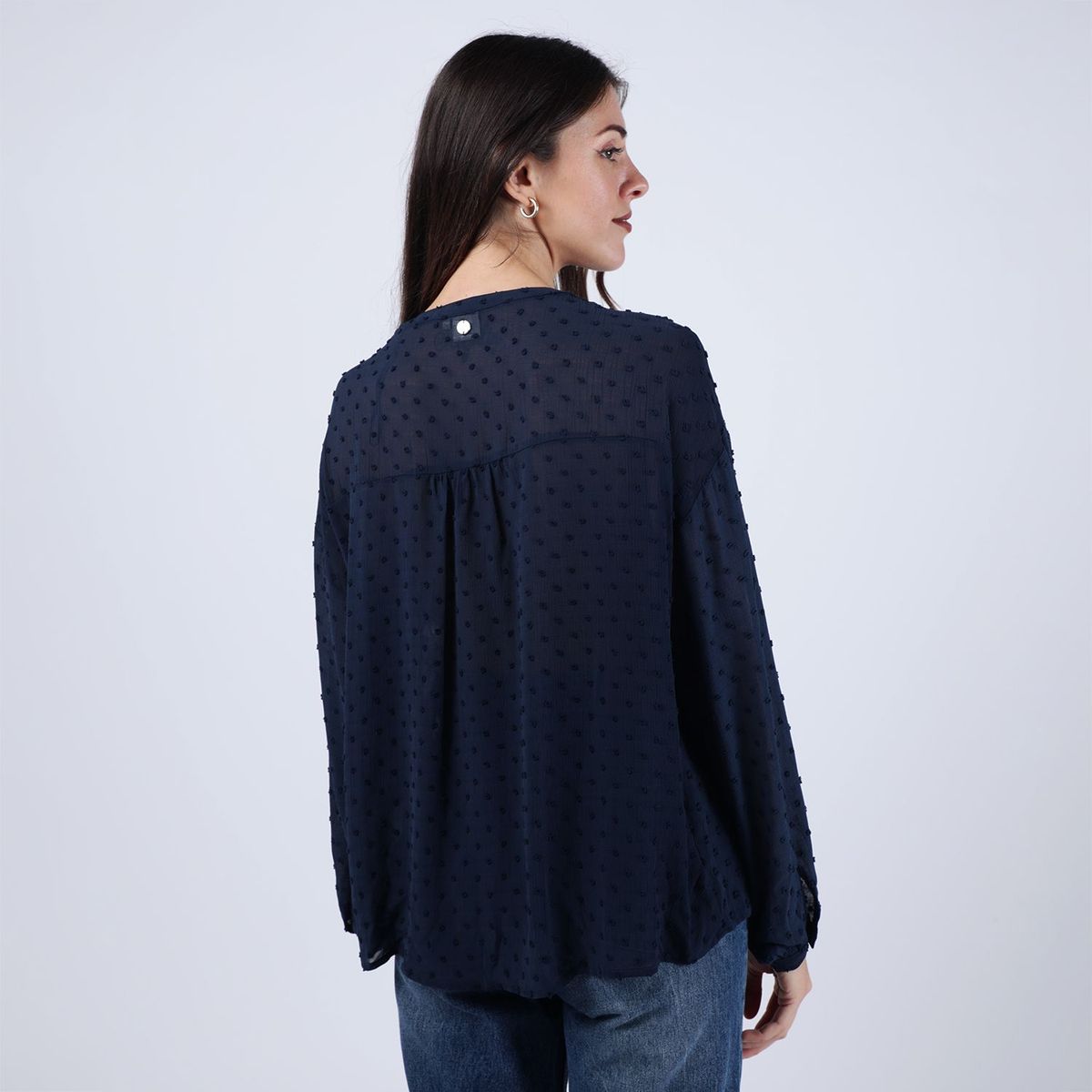 ELLE - Blusa Manga Corta Mujer Elle