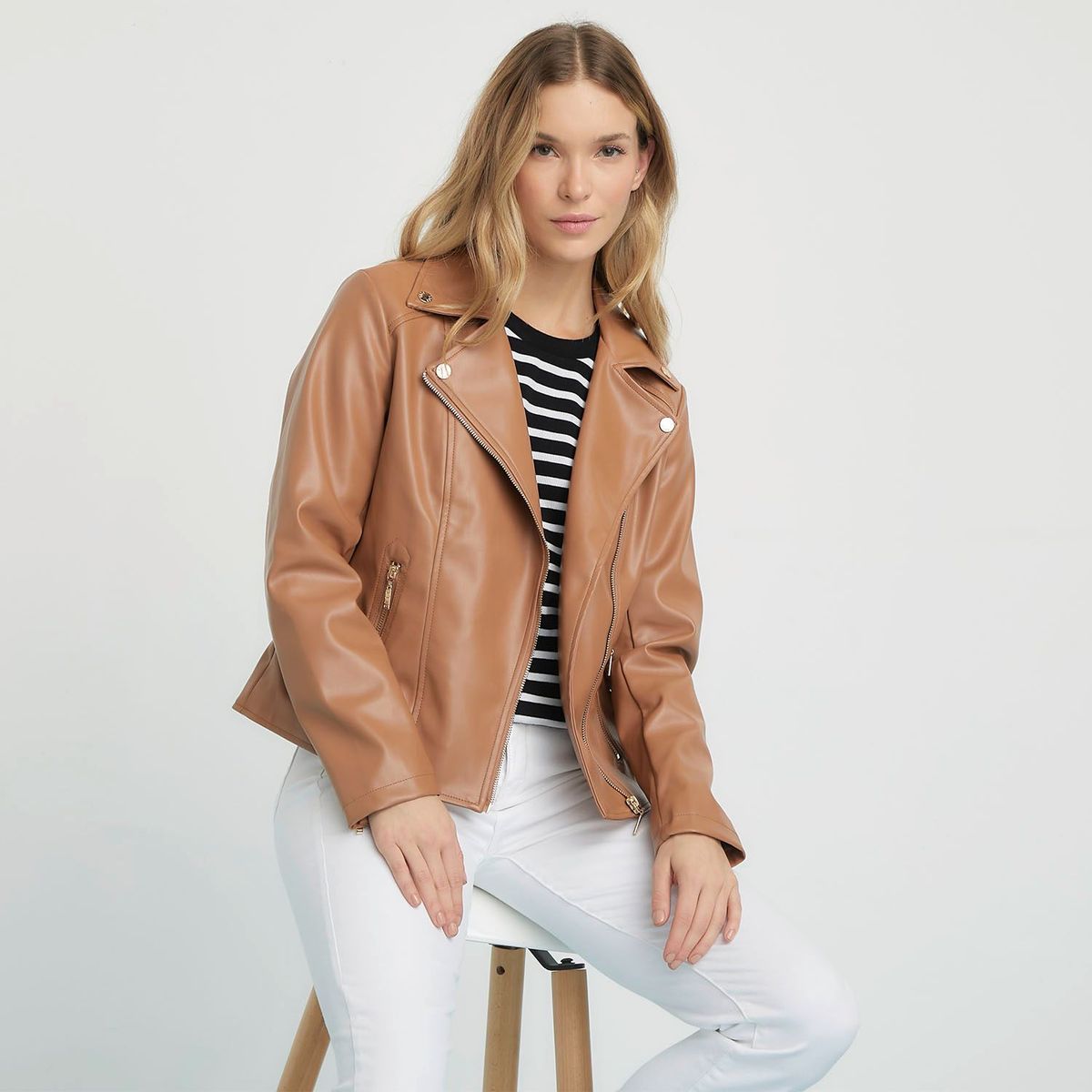 ELLE - Casaca Casual Mujer Elle