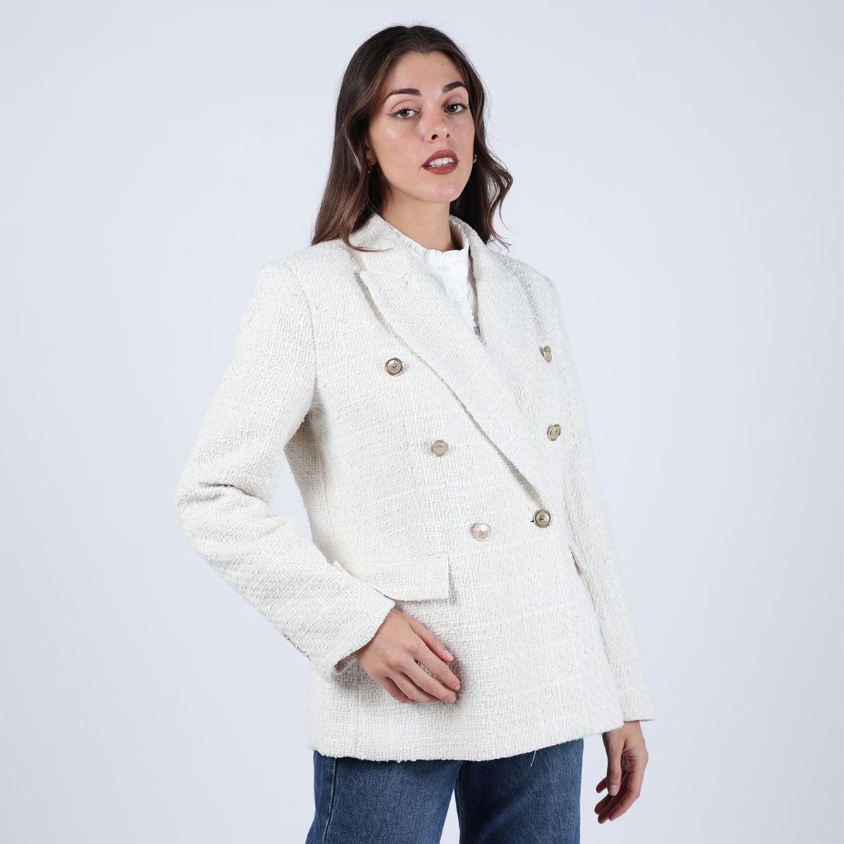 ELLE - Blazer Casual Mujer Elle